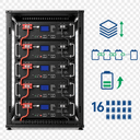 Serie de Baterias LiFePO4 51,2V para Rack - 2