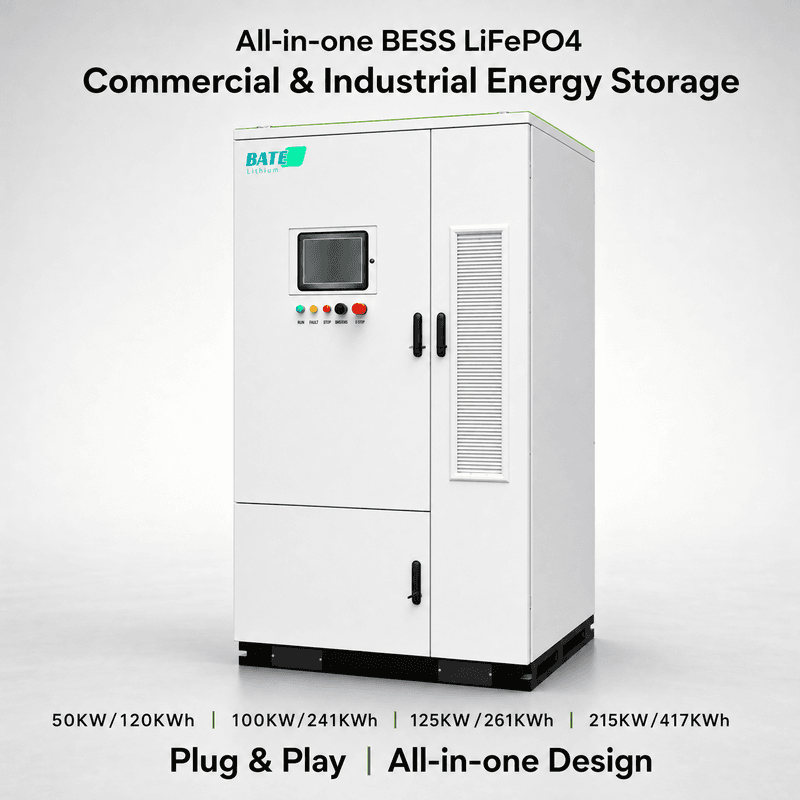 Container BESS Industrial 215kWh