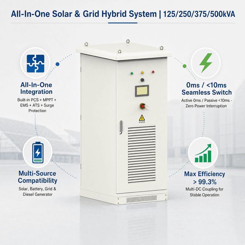Sistema Solar All-in-One HAG2 125~500kVA